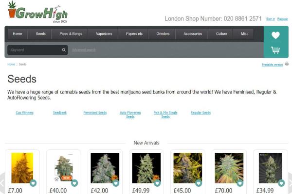 grow high seed bank review