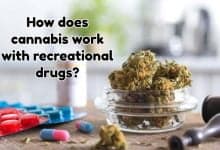 How does cannabis work with recreational drugs